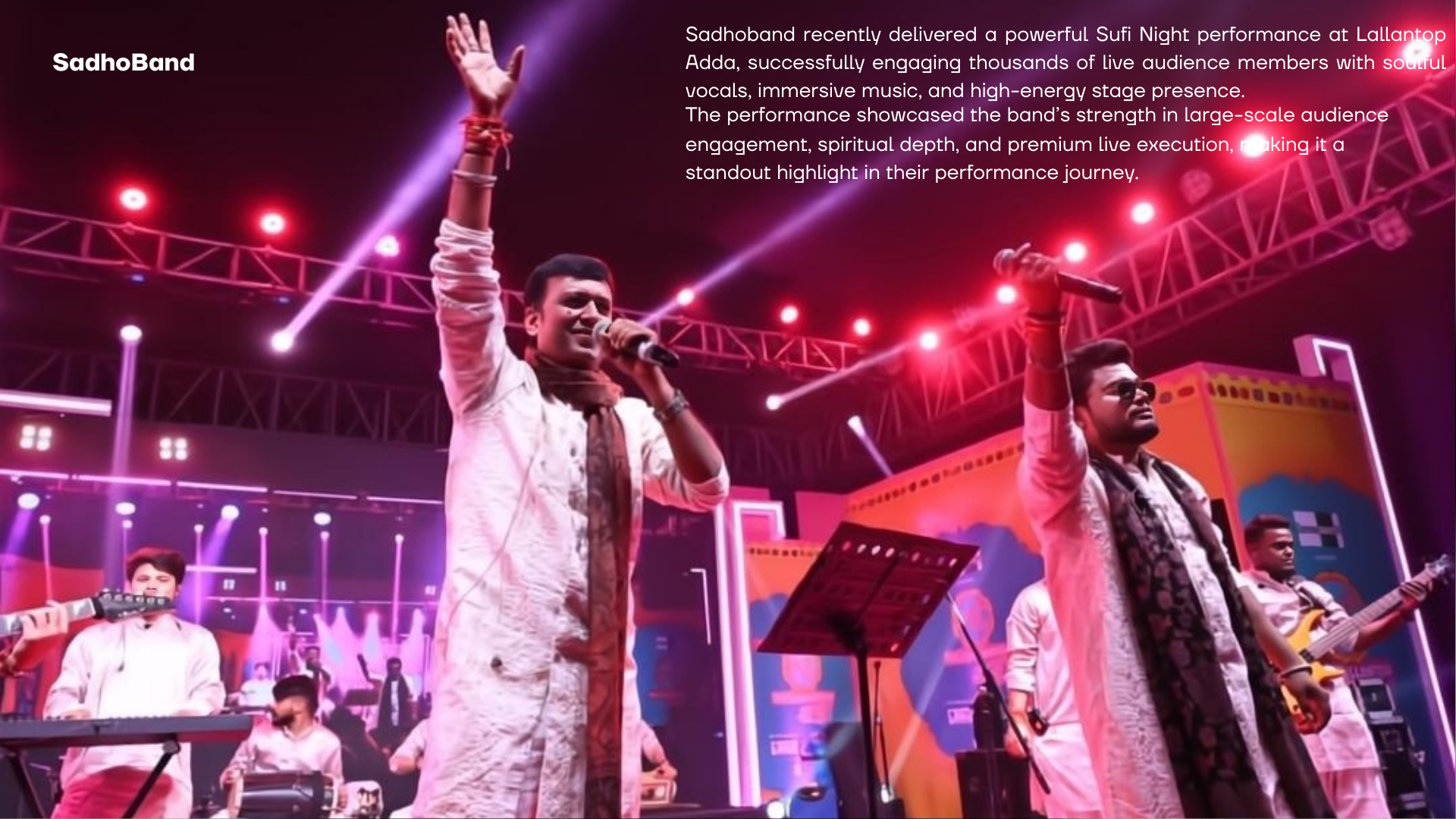 live music band performance